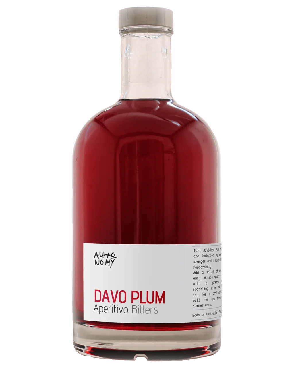Autonomy Davo Plum Aperitivo Bitters 700mL