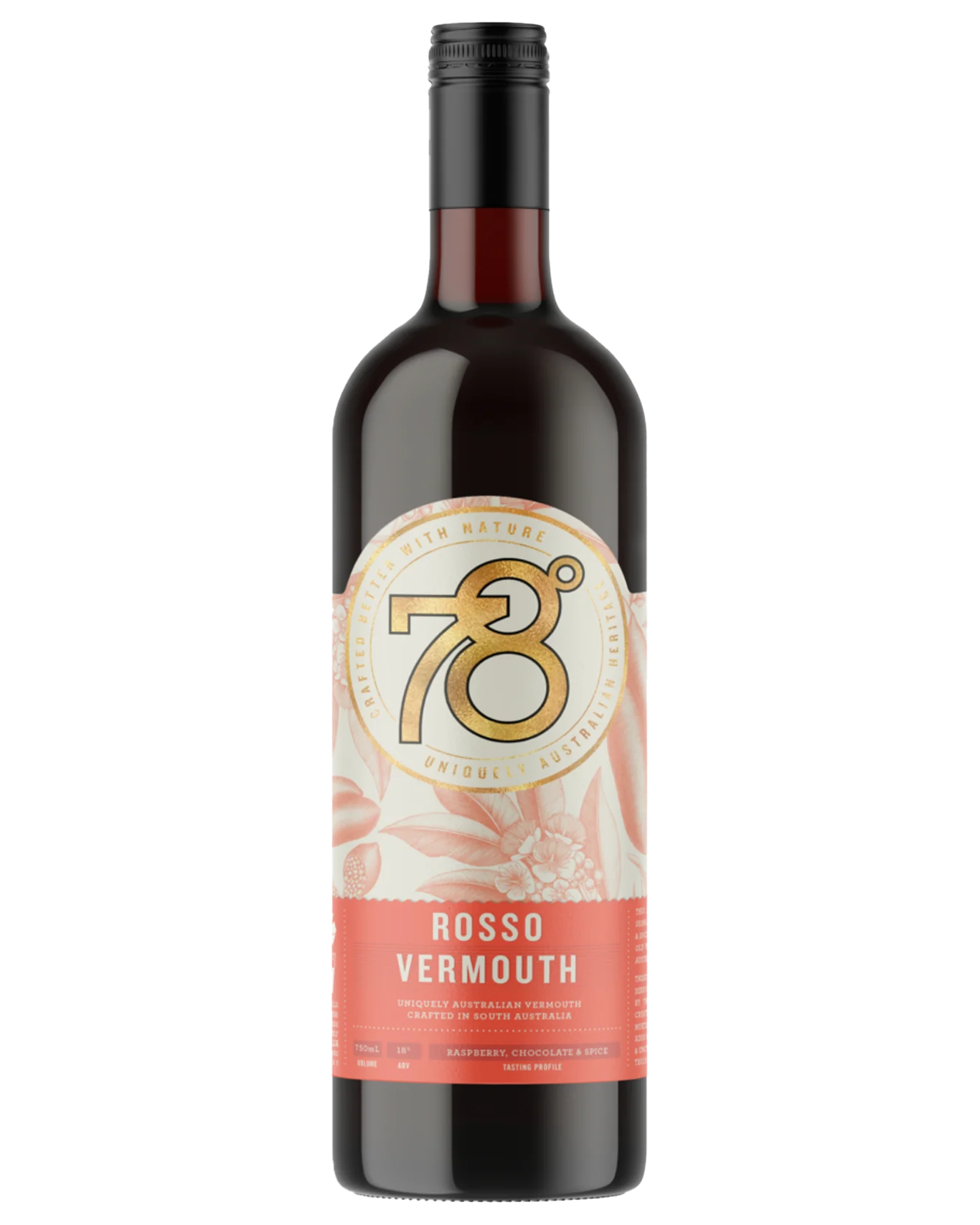 Adelaide Hills 78 Degrees Rosso Vermouth 700mL