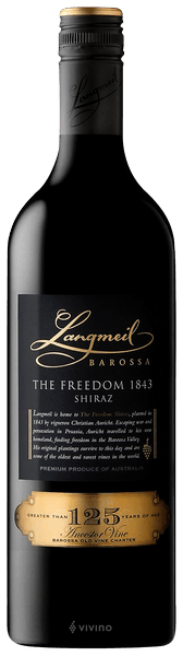 Langmeil The Freedom 1843 Shiraz