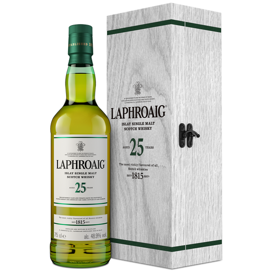 Laphroaig 25 Year Old Scotch Whisky