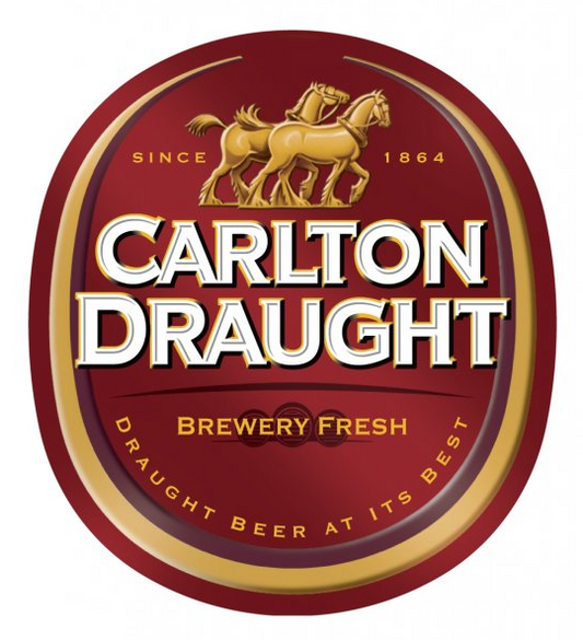 Carlton Draught Lager 50L Keg - 4.6% ABV