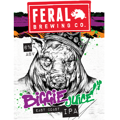 Feral Biggie Juice 50L Keg - 6% ABV