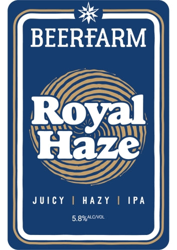 Beerfarm Royal Haze 50L Keg - 5.8% ABV