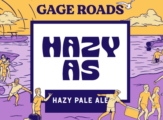 Gage Roads Hazy As 50L Keg - 5.5% ABV