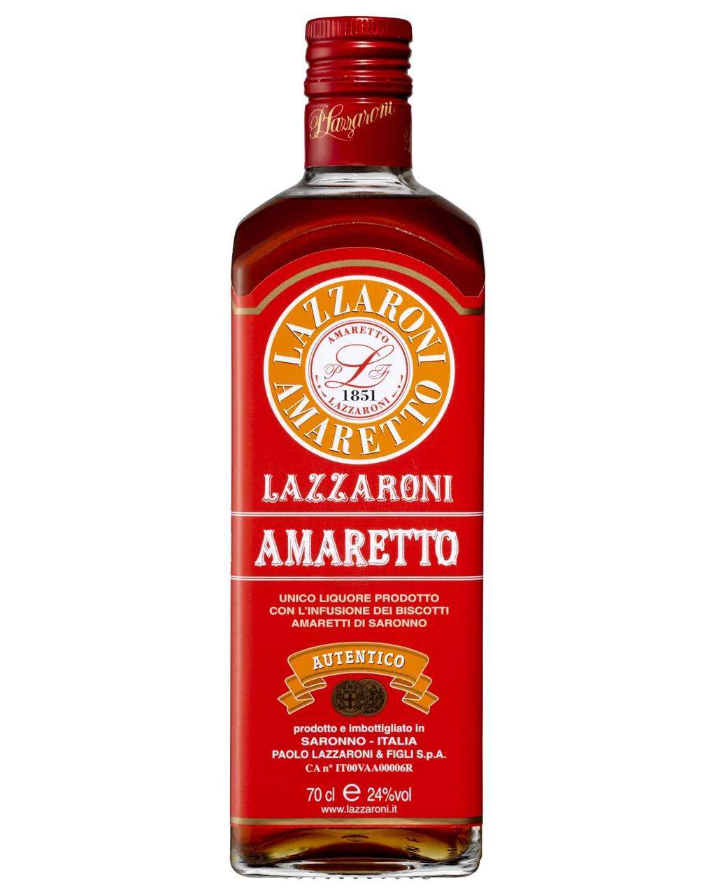 Lazzaroni Amaretto 1851 700mL