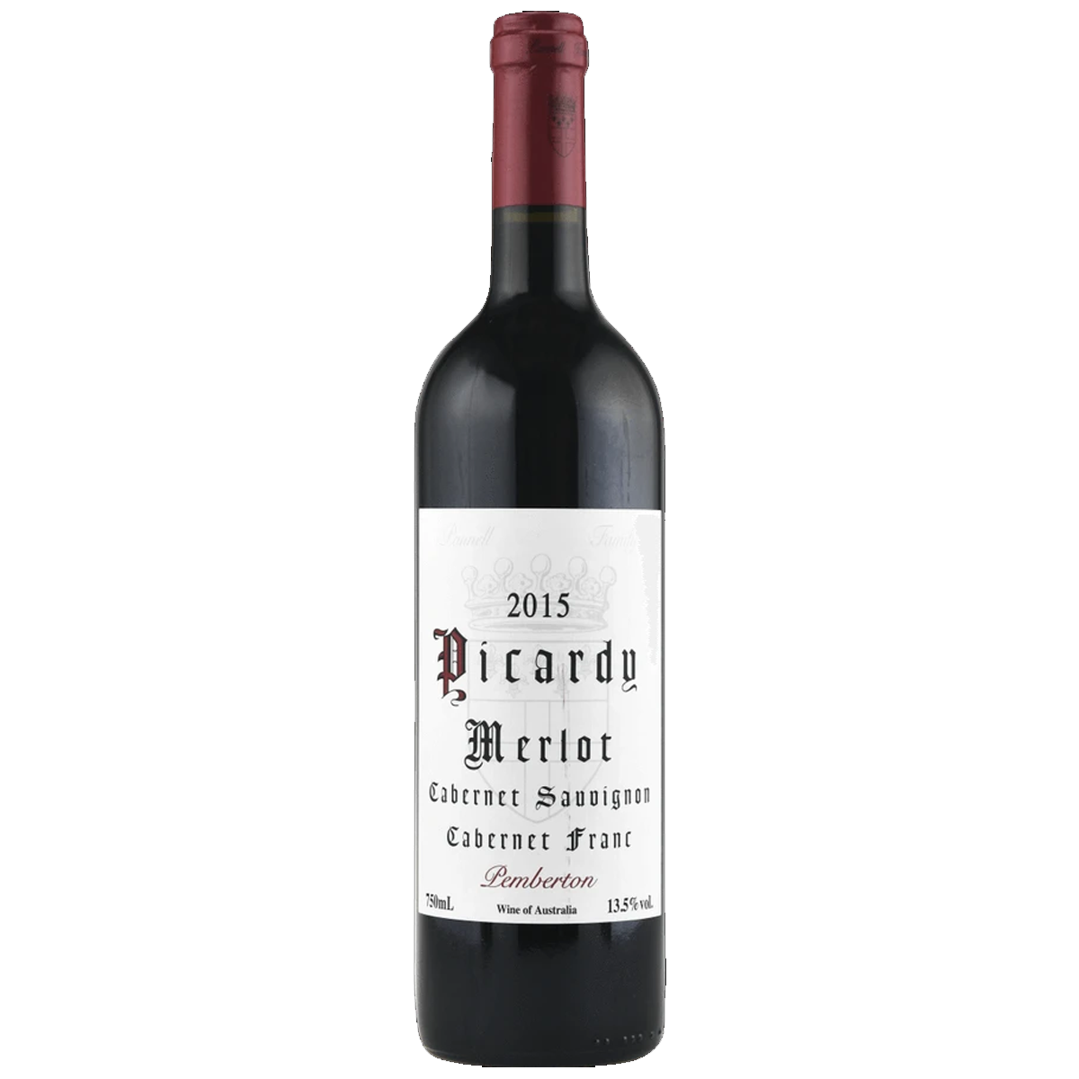 Picardy Merlot Cabernet Sauvignon Cabernet Franc